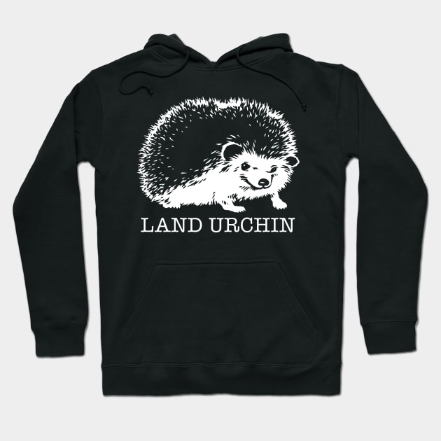 Land Urchin AKA Hedgehog Hoodie by DeepFriedArt